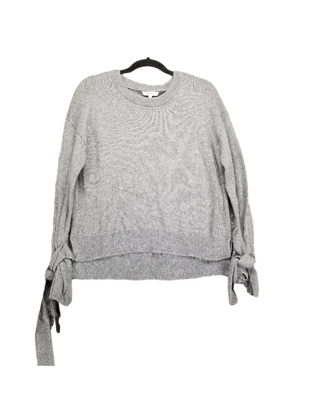 Madewell Sweater Womens Small Gray Crew Neck Crew Neck Pullover